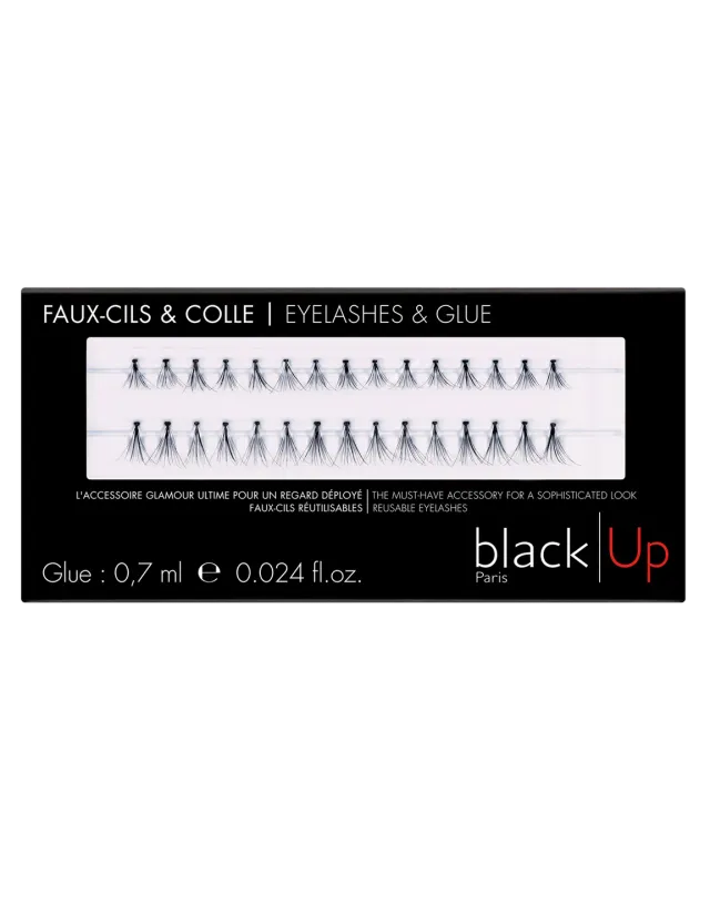 Black Up Naturally Single faux-cils naturels réutilisables