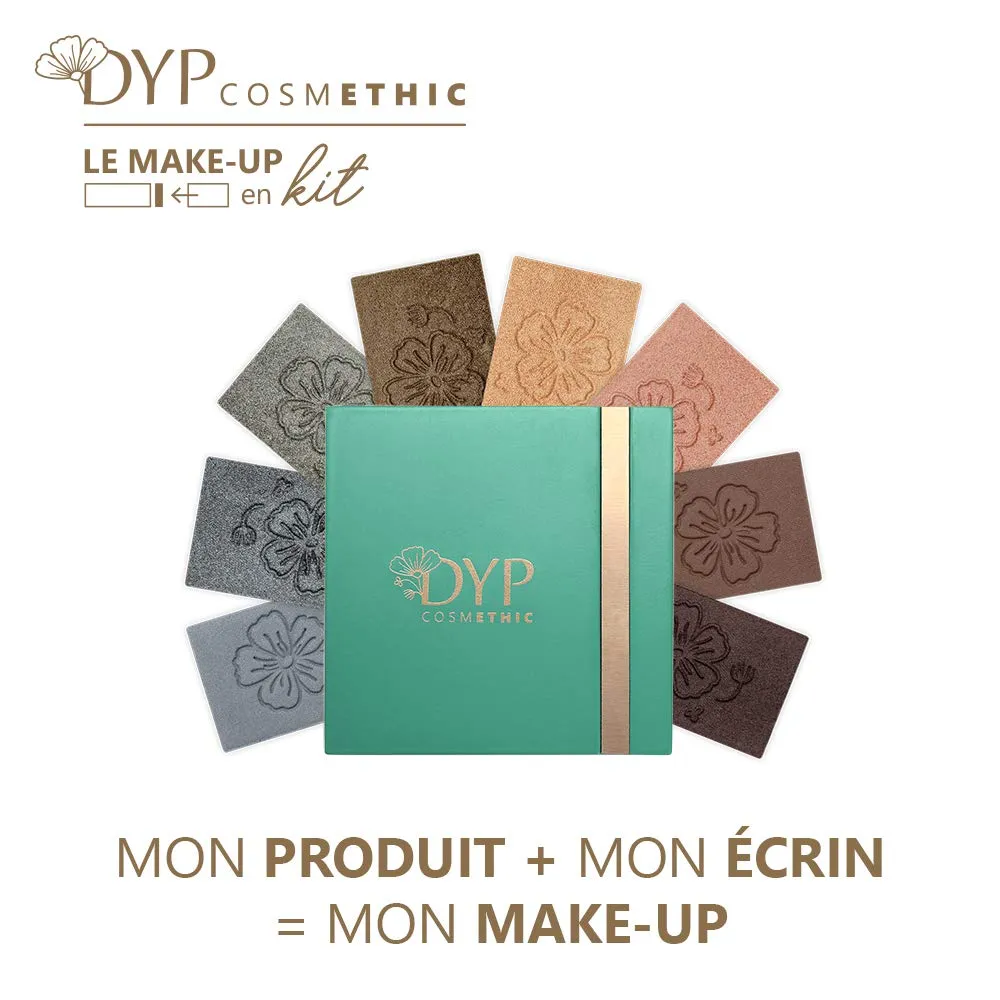 DYP Cosmethic Coffret 104 écrin palette vide bois