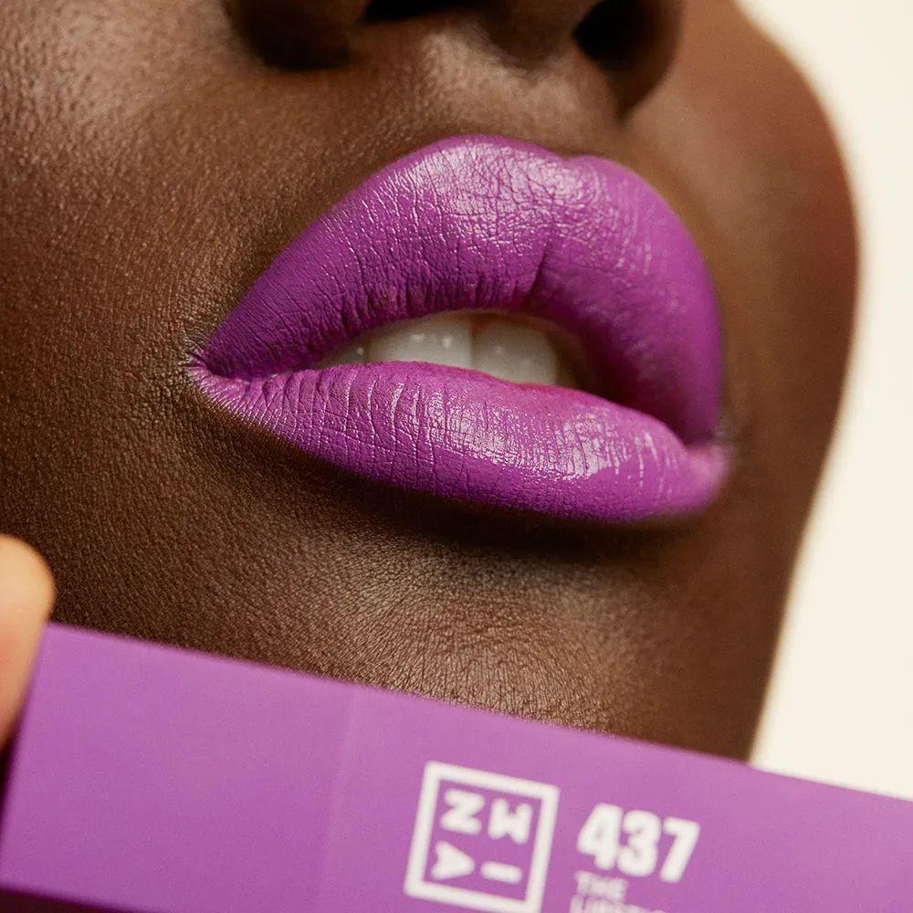 3INA The Lipstick 437 rouge à lèvres semi-mat tenue