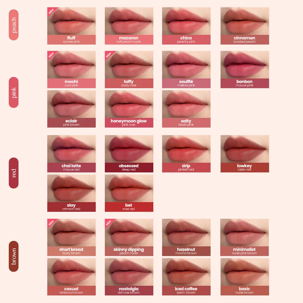 Happy Skin Lip Mallow teinte lèvres mate hydratante