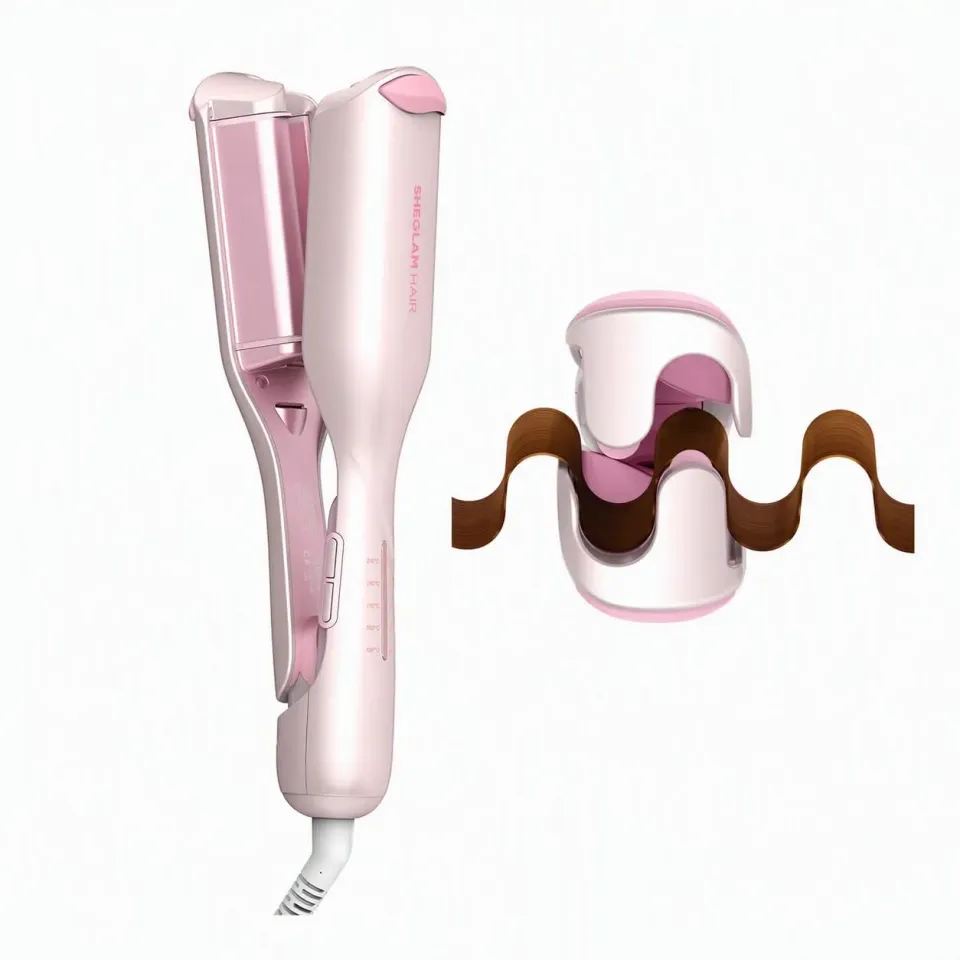 SHEGLAM Cupid's Charm Fer à Boucler Double Rose 19mm
