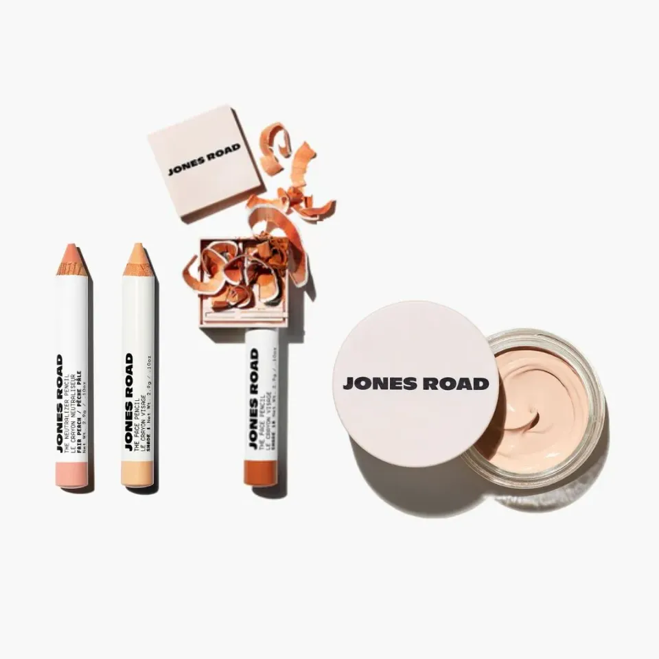Jones Road The Complete Skin Set kit teint éclat naturel