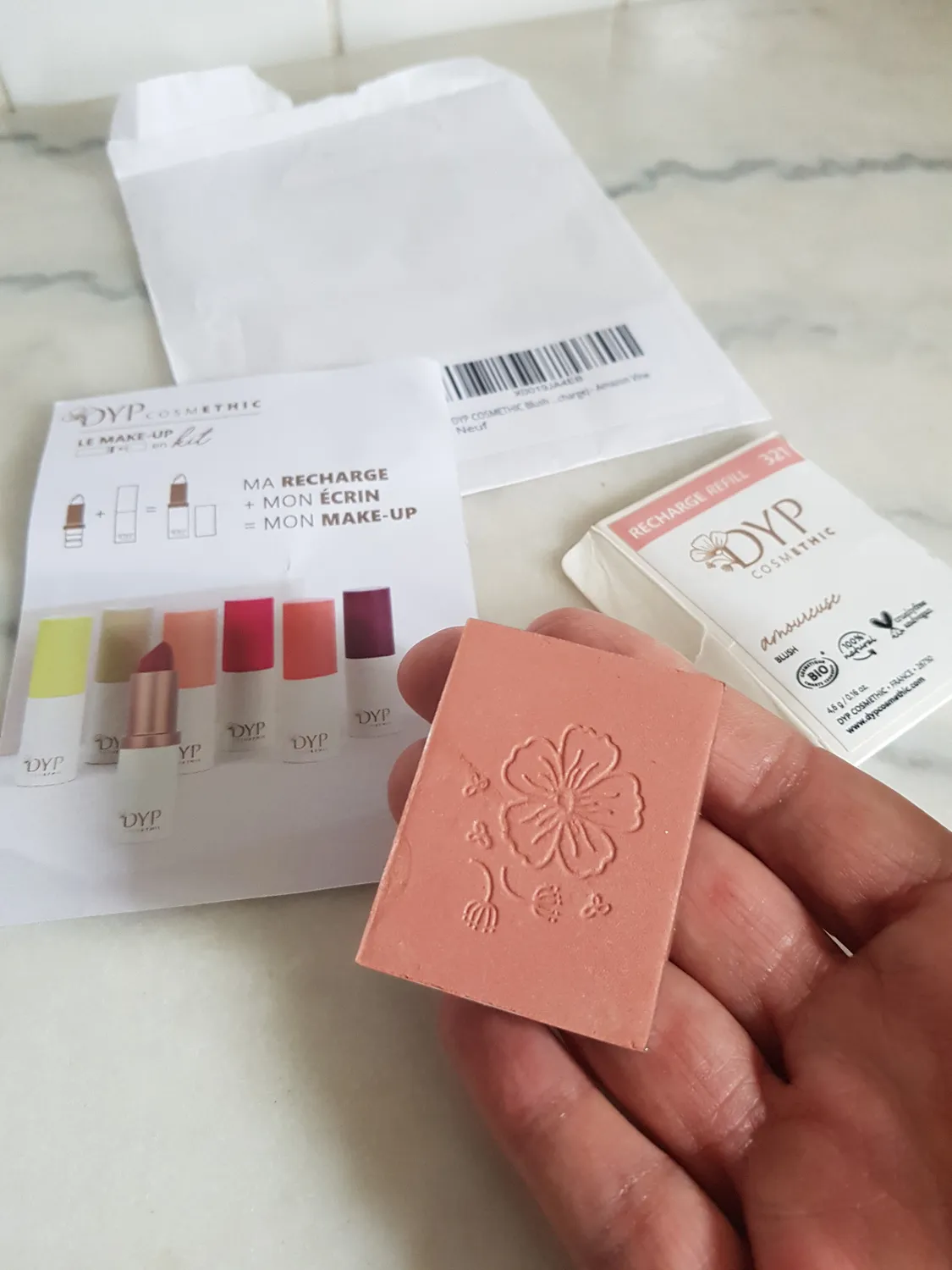 DYP Blush recharge 321 rosé bio naturel