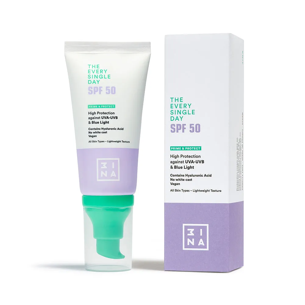 3INA The Every Single Day SPF 50 fluide visage standard haute protection