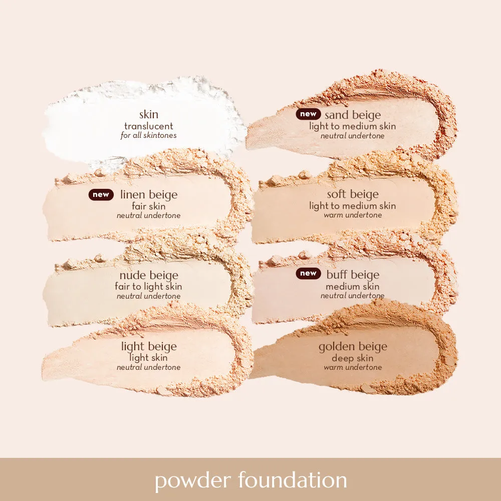 Happy Skin Off Duty Powder fond de teint poudre Skin mat