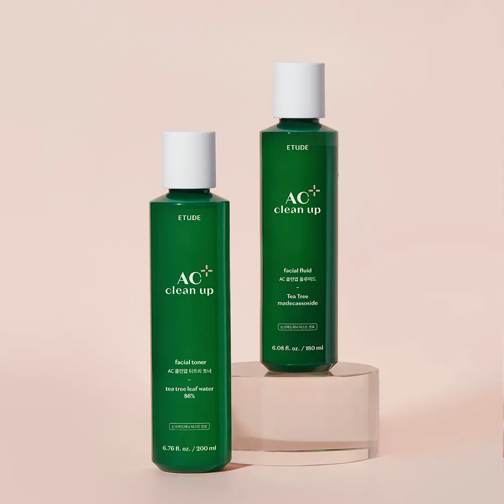 ETUDE AC Clean Up Facial Toner lotion 200ml peau grasse