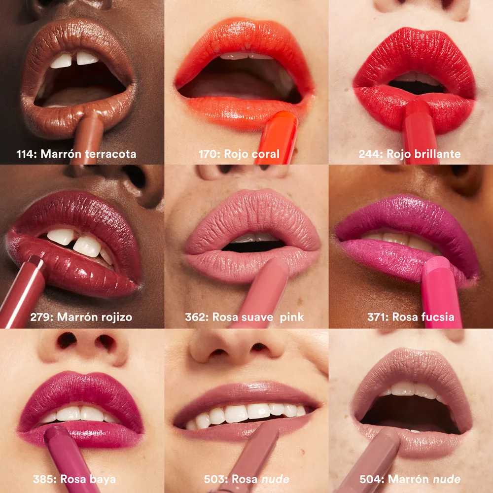 3INA The Color Lip Glow rouge à lèvres teinte 371 fini glow