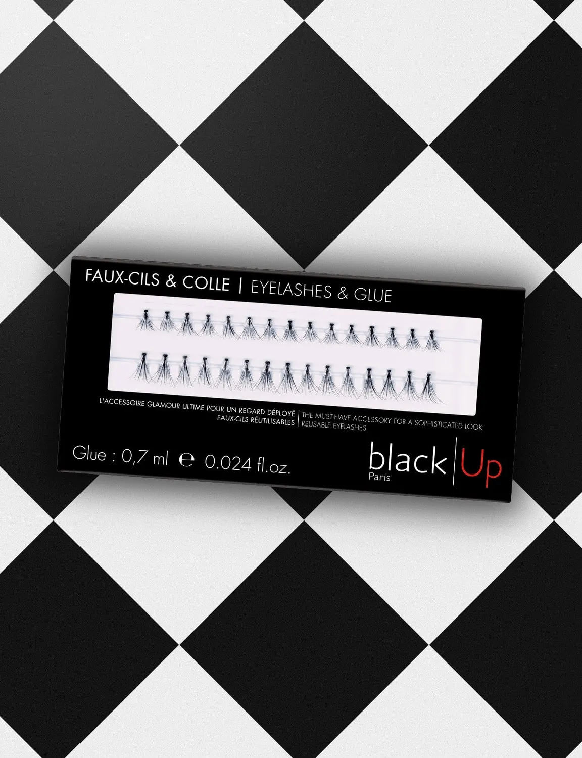 Black Up Naturally Single faux-cils naturels réutilisables