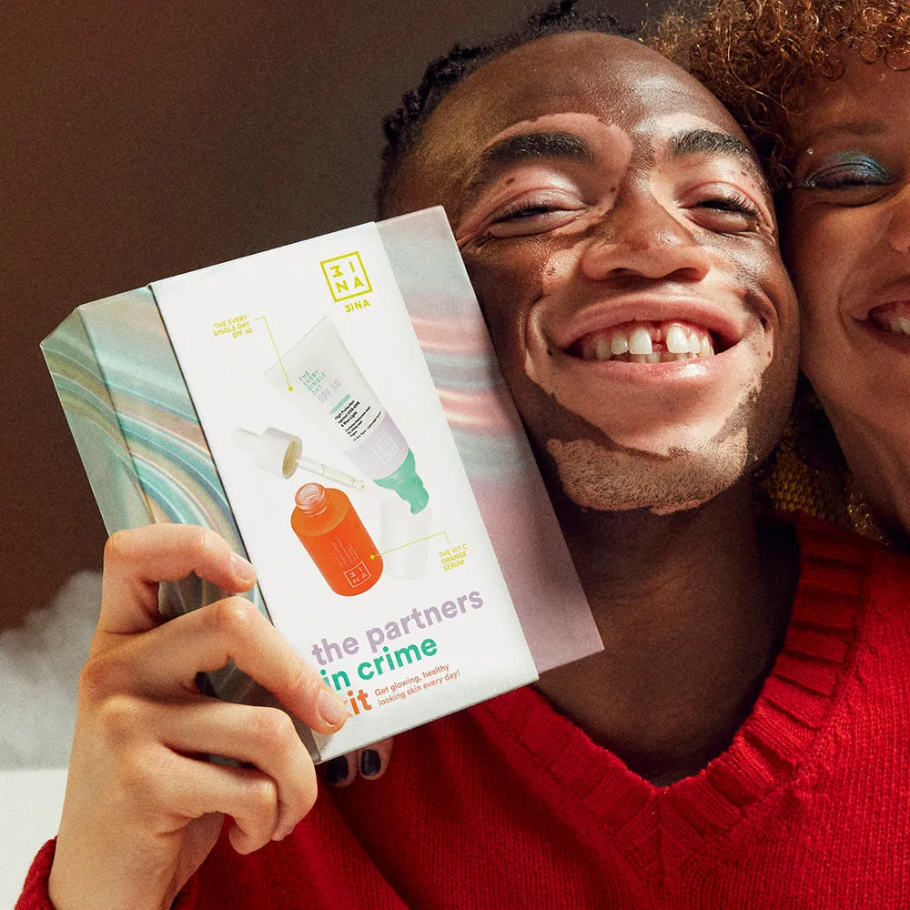3INA Partners in Crime Kit kit soin vitamine C SPF50 éclat