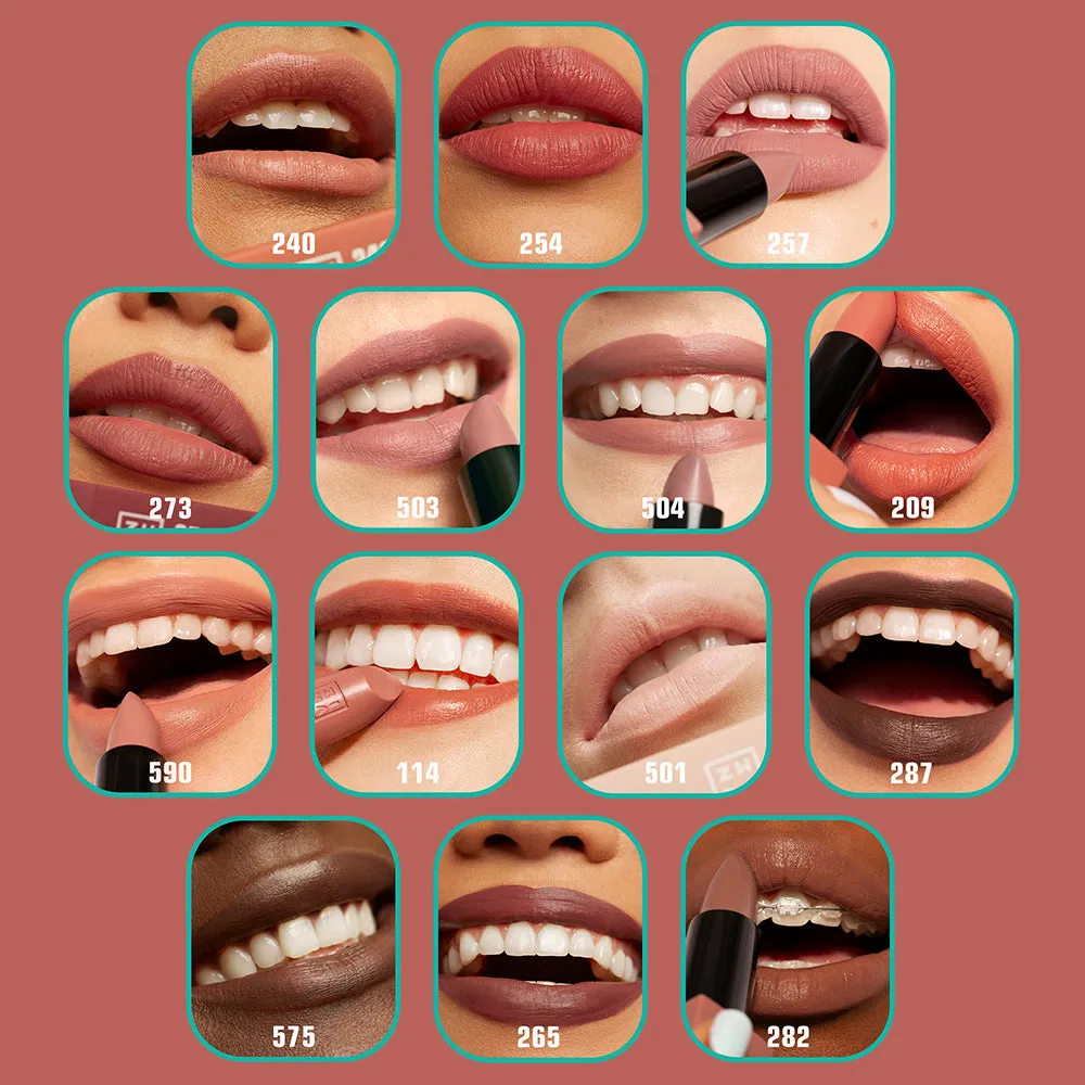 3INA The Lipstick 504 rouge à lèvres semi-mat