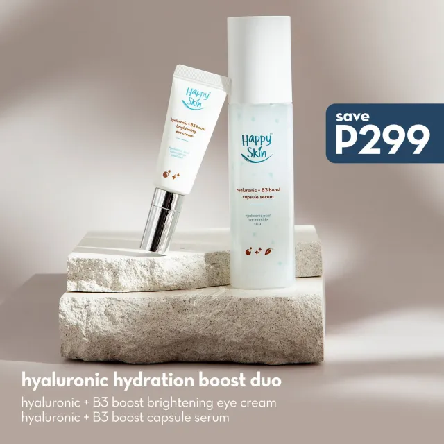 Happy Skin Hydration Boost Duo serum + contour yeux