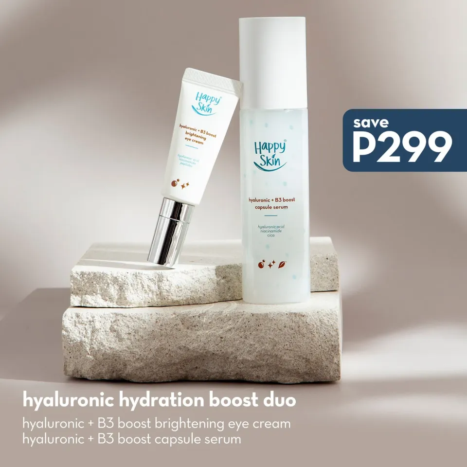 Happy Skin Hydration Boost Duo serum + contour yeux