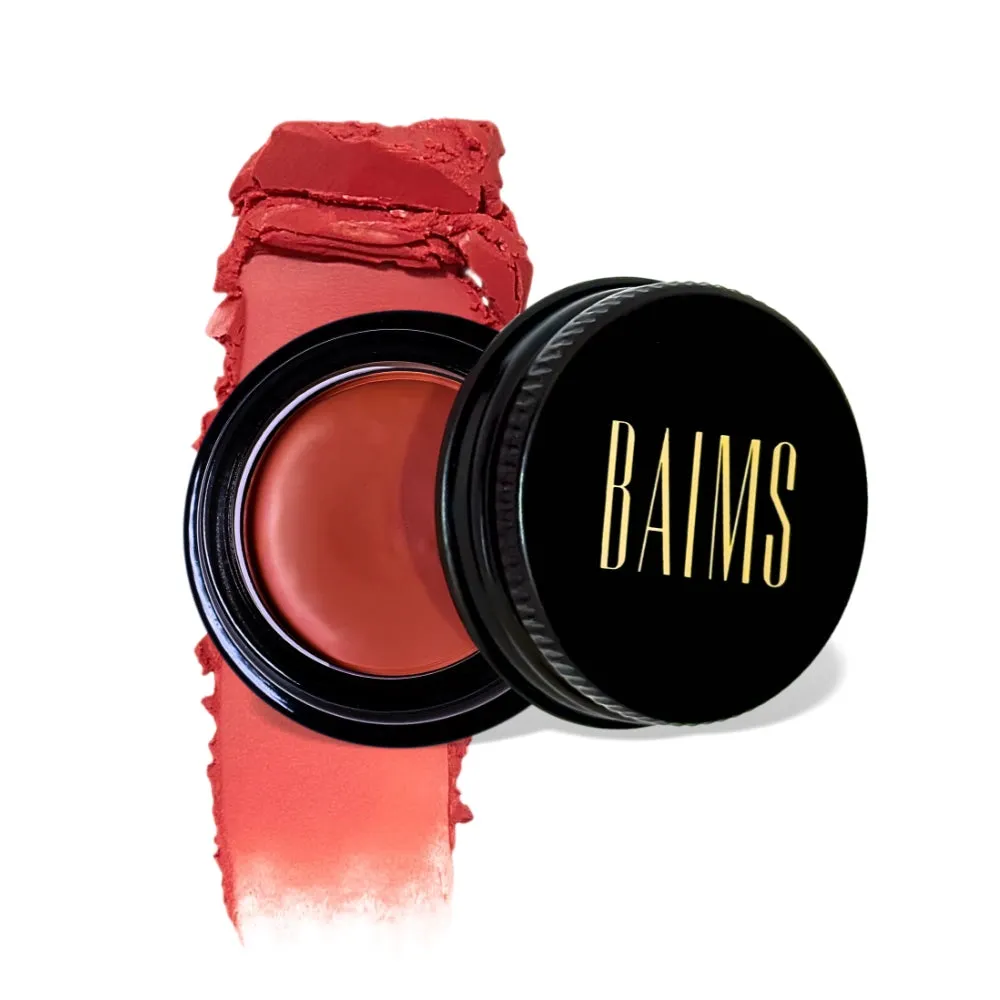 Baims Minimalist Pot 3-en-1 fard blush bio vitamine E