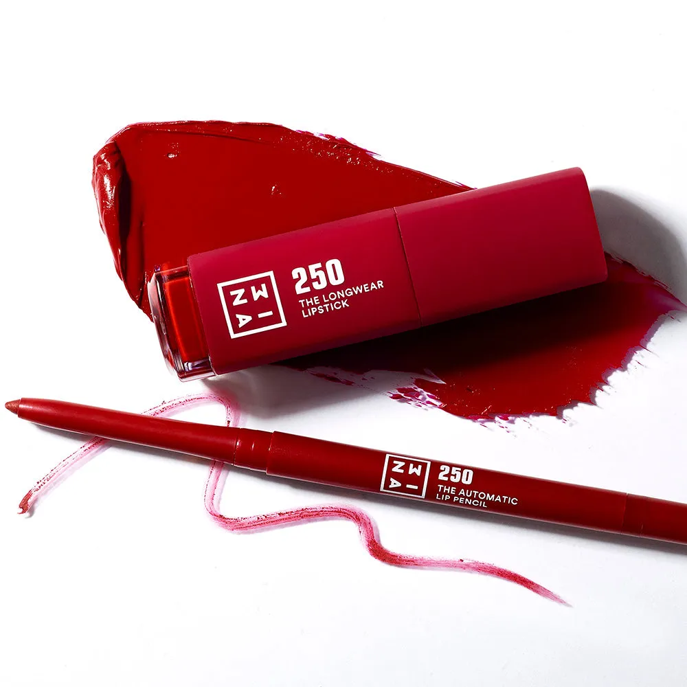 3INA The Longwear Lipstick 250 rouge à lèvres liquide mat 12h