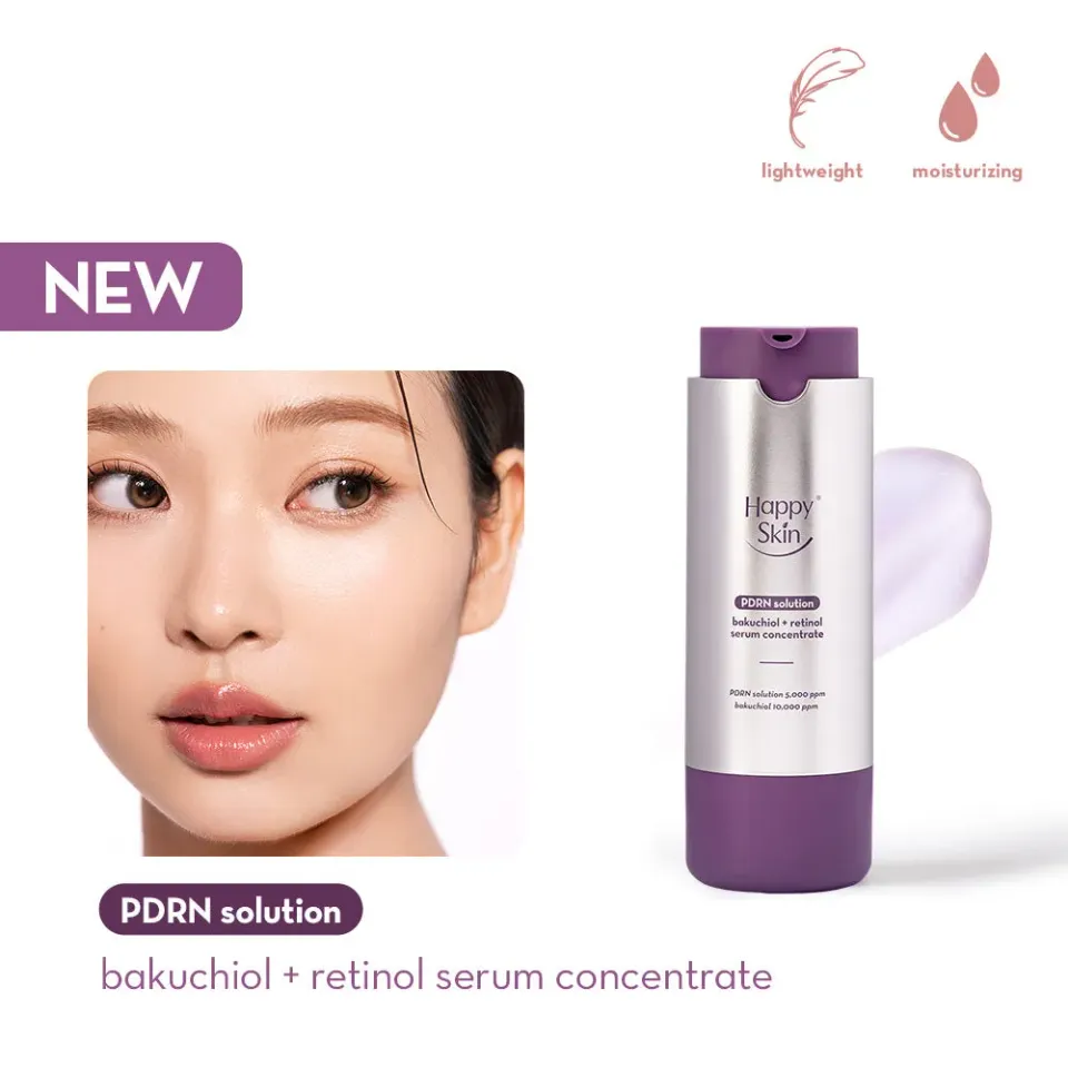 Happy Skin PDRN Solution Bakuchiol Retinol sérum concentré