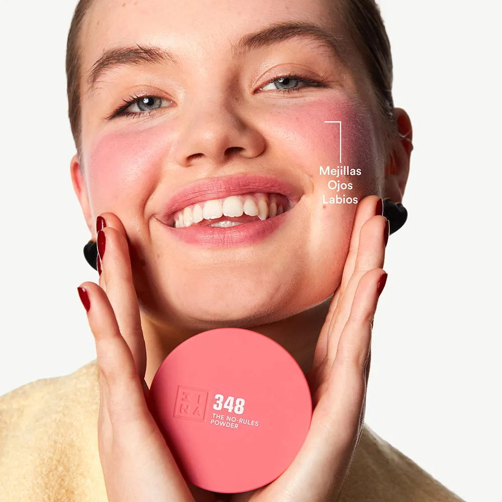 3INA The No-Rules Powder 348 blush 3-en-1