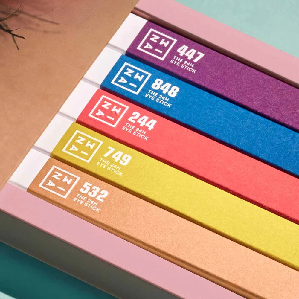 3INA The 24H Eye Stick kit stick yeux 5 teintes longue tenue