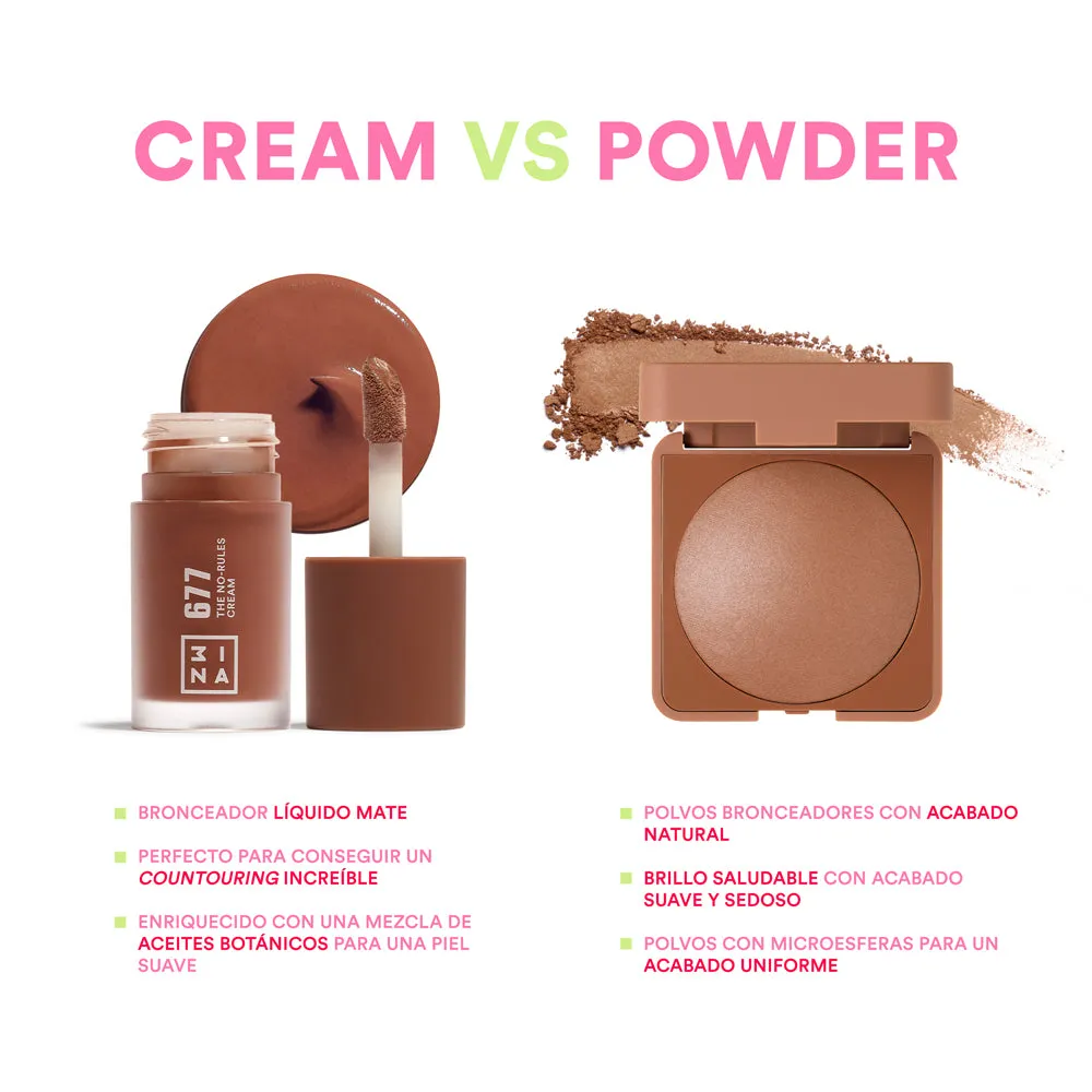 3INA The No-Rules Cream blush teinte 658 fini mat
