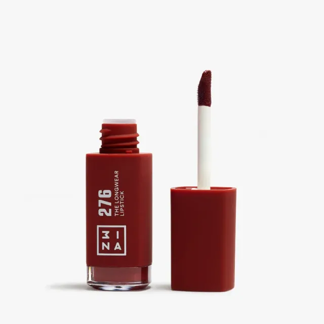 3INA The Longwear Lipstick 276 rouge à lèvres liquide mat 12h