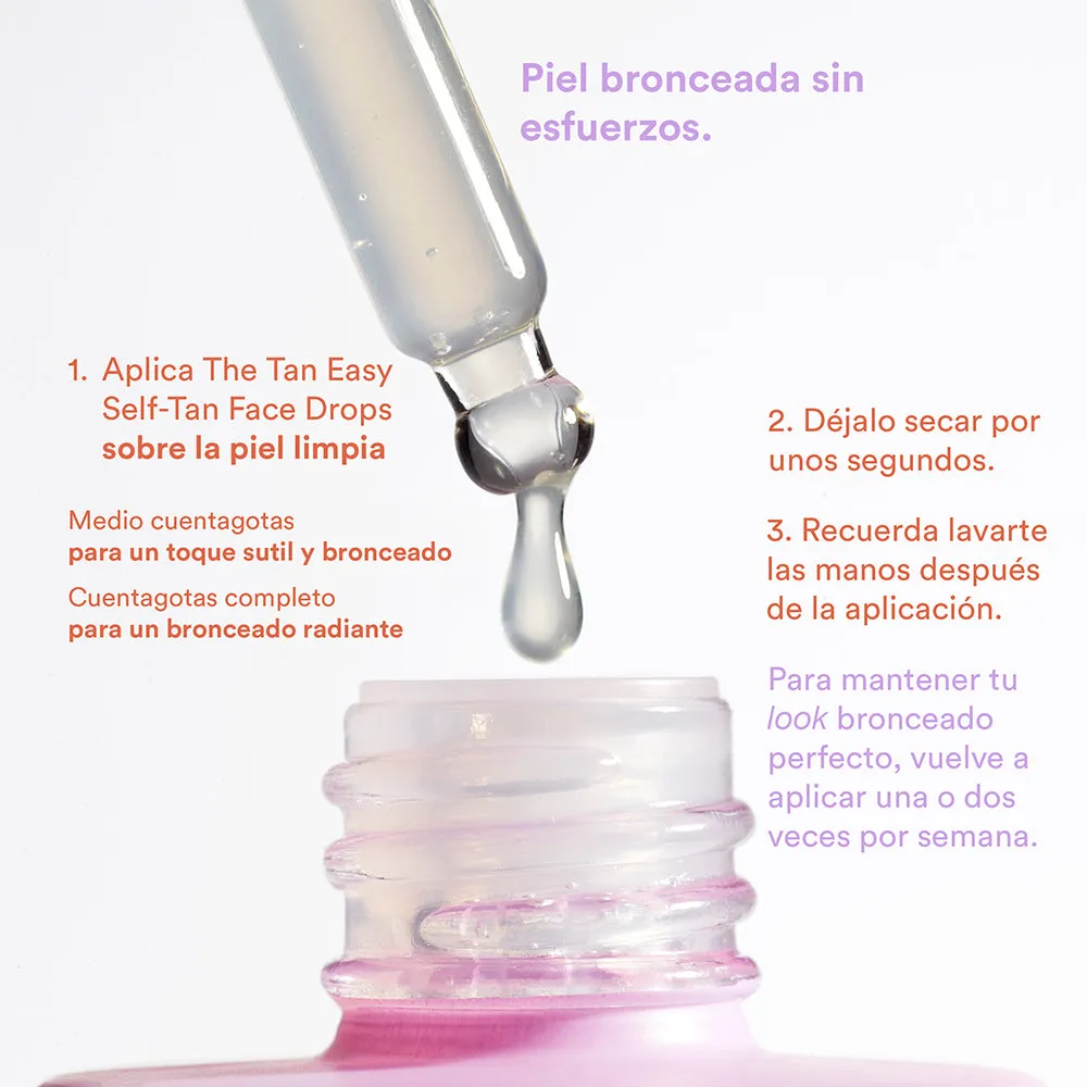 3INA The Tan Easy gouttes autobronzantes visage