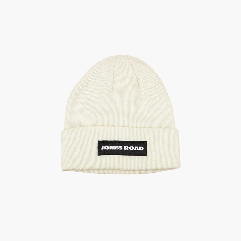 Jones Road The Beanie bonnet acrylique beige Bone taille unique