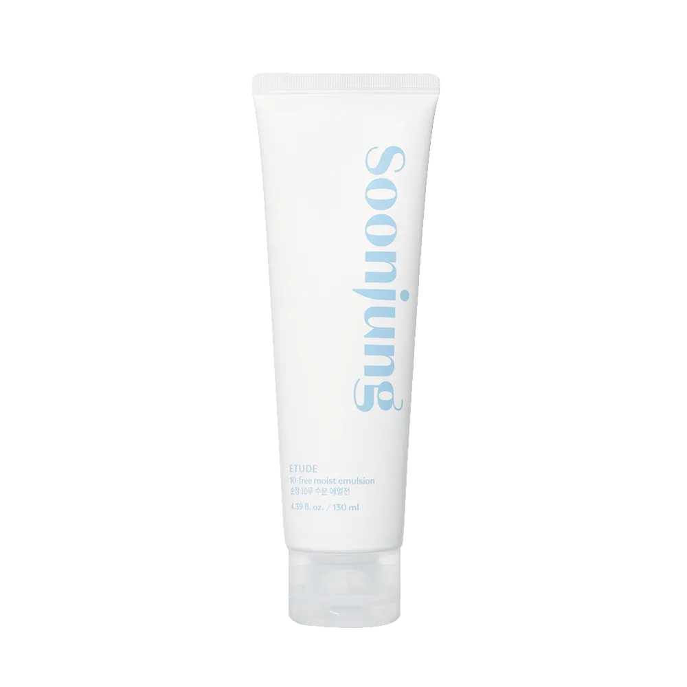 ETUDE Soonjung 10-Free Moist émulsion hydratante 130 ml peau sensible