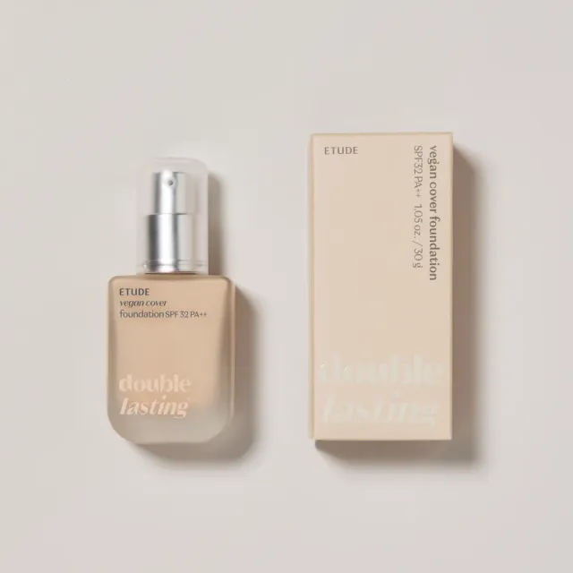 ETUDE Double Lasting Vegan Cover fond de teint 30g SPF32
