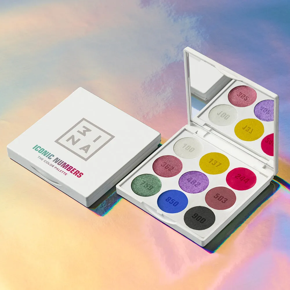 3INA The Color Palette fards Iconic Numbers 9 teintes
