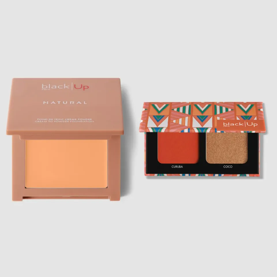 Black Up Duo Teint Sculpté fond de teint + blush enlumineur