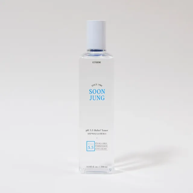 ETUDE Soonjung pH 5.5 Relief Toner lotion tonique 350ml peau sensible