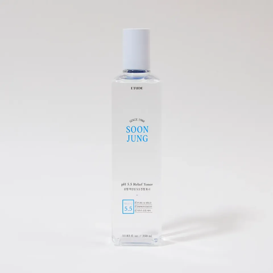 ETUDE Soonjung pH 5.5 Relief Toner lotion tonique 350ml peau sensible