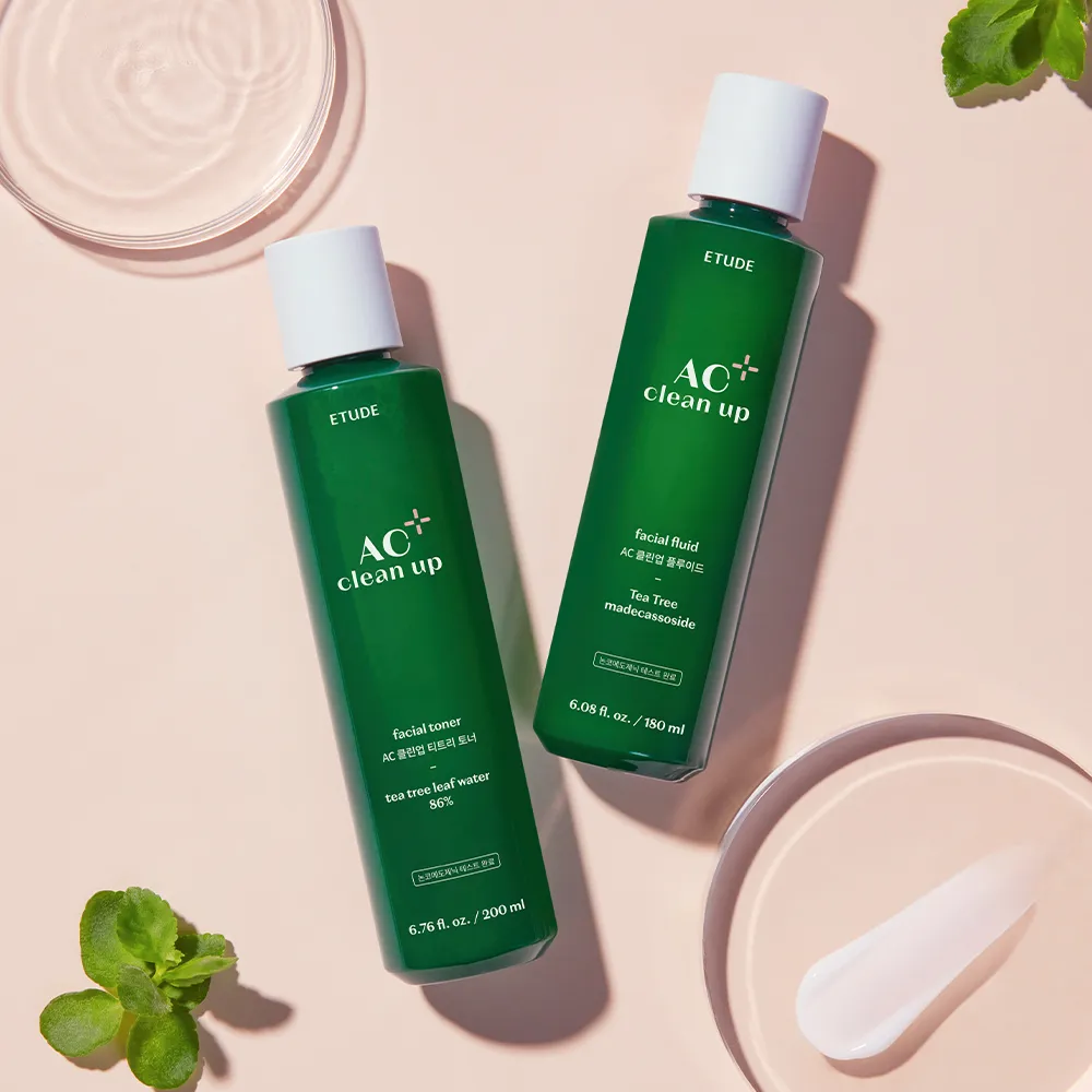 ETUDE AC Clean Up Facial Toner lotion 200ml peau grasse
