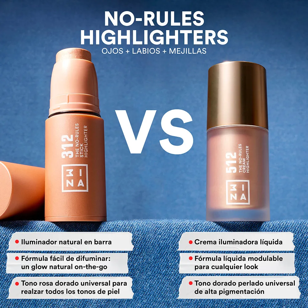 3INA The No-Rules Stick enlumineur 312 éclat