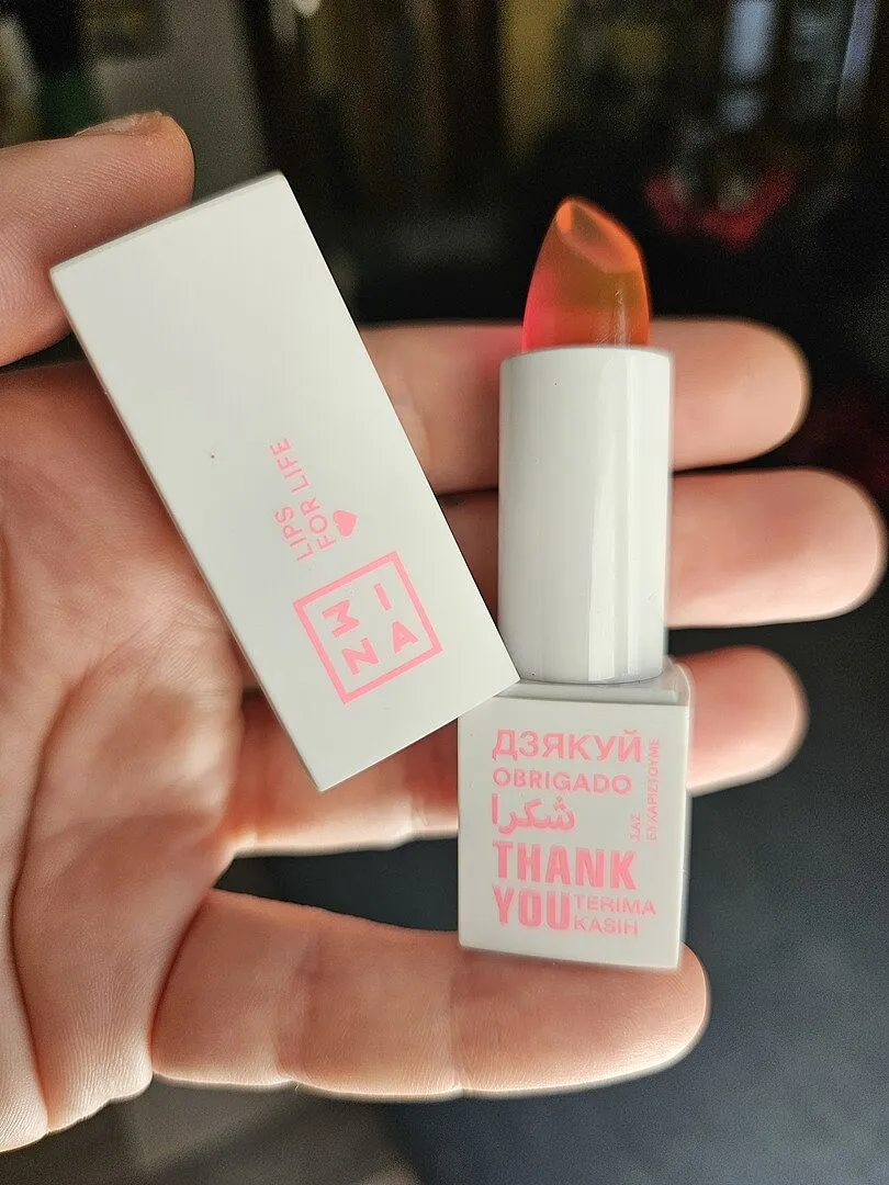 3INA Lips For Life baume rouge ph rosé solidaire