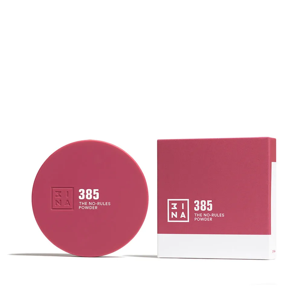 3INA The No-Rules Powder 385 poudre blush sans talc