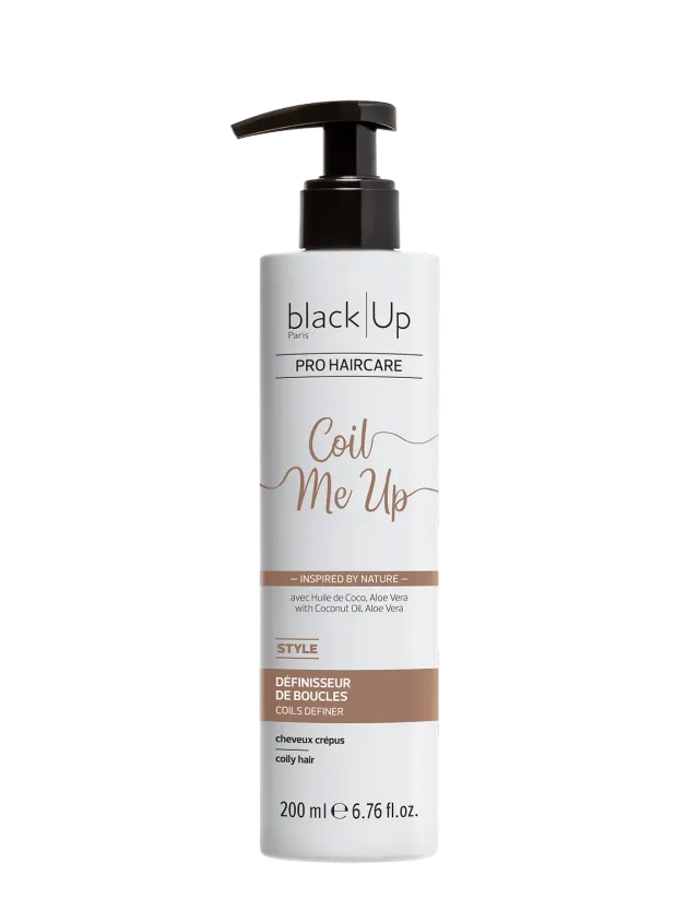 Black Up Coil Me Up définisseur de boucles ricin coco