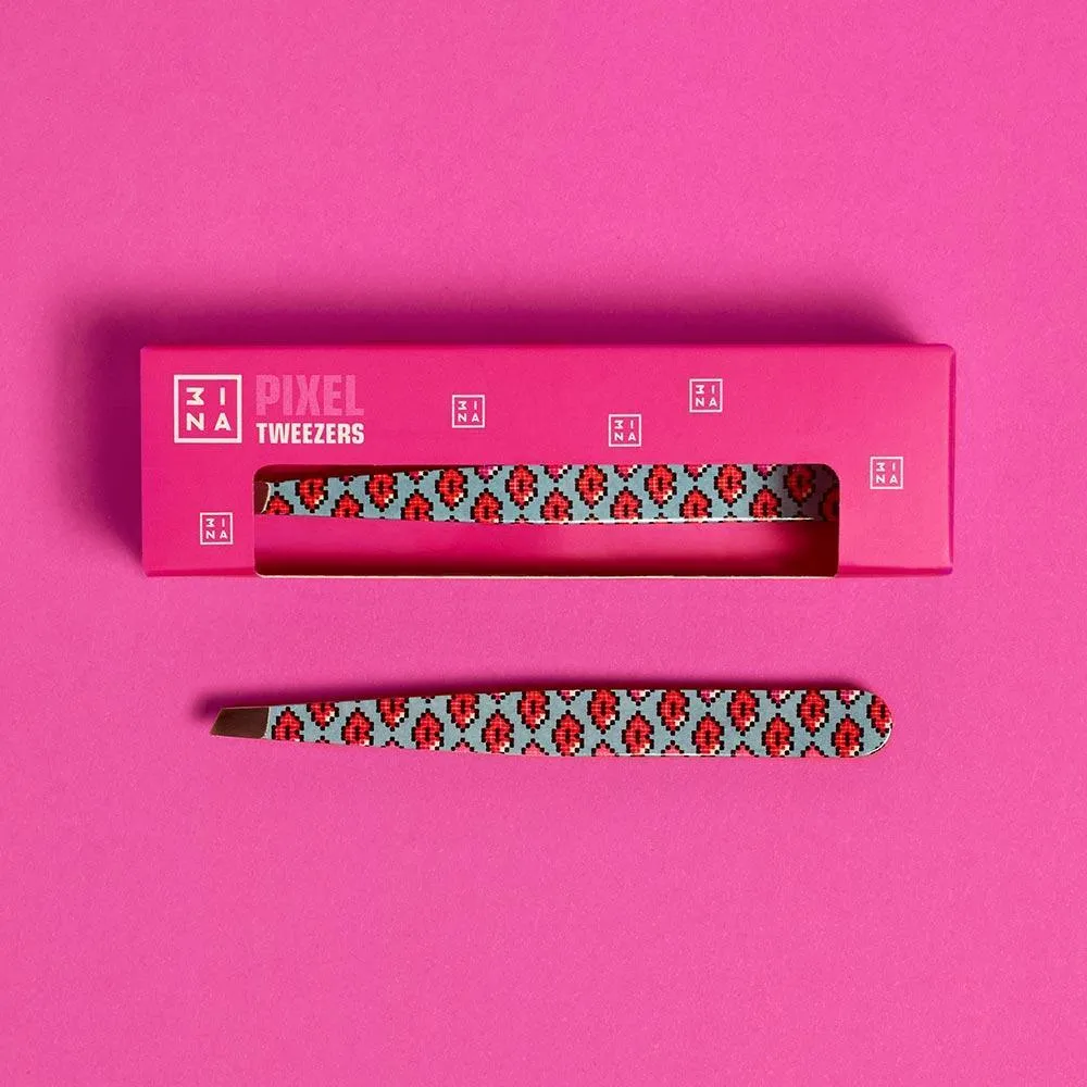 3INA Pixel Tweezers Pince à Épiler Inox