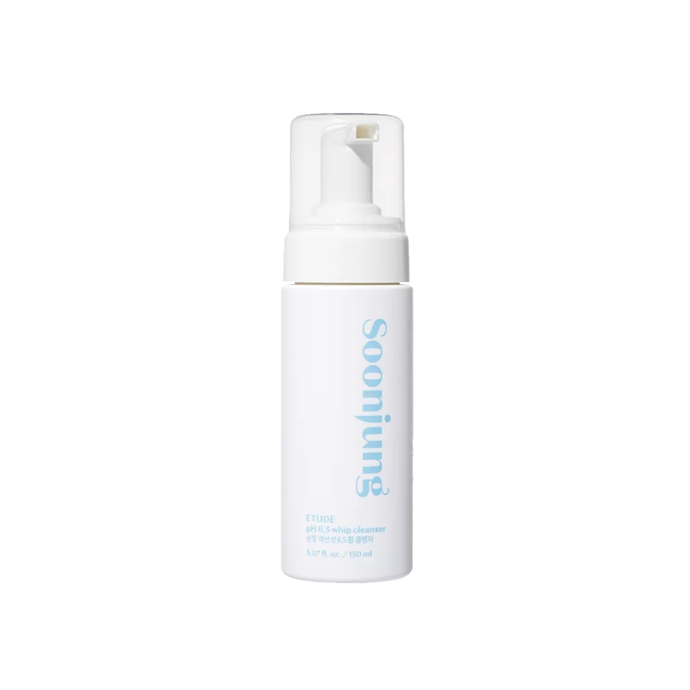 ETUDE Soonjung pH 6.5 nettoyant fouetté 150ml apaisant