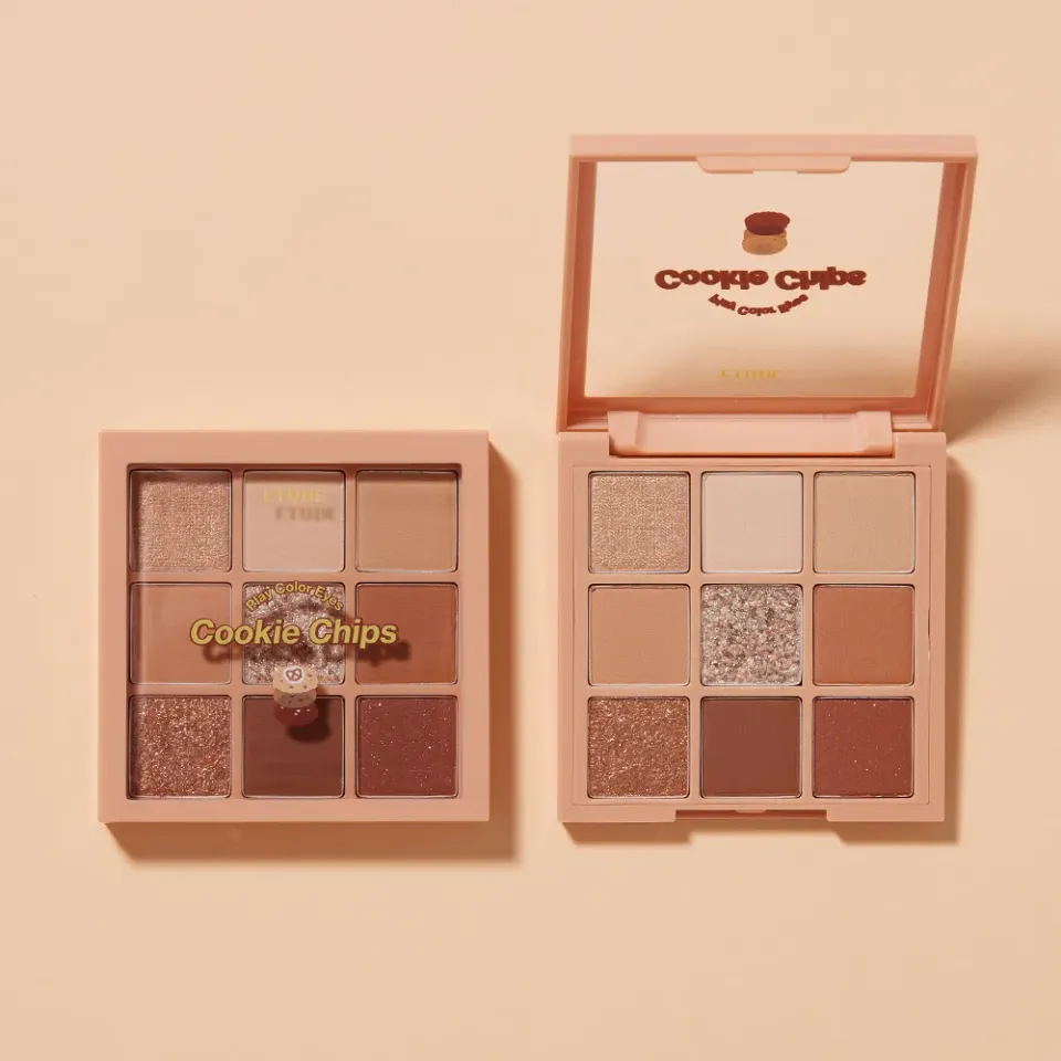 ETUDE Play Color Eyes Cookie Chips palette 9 fards 7,2g bruns
