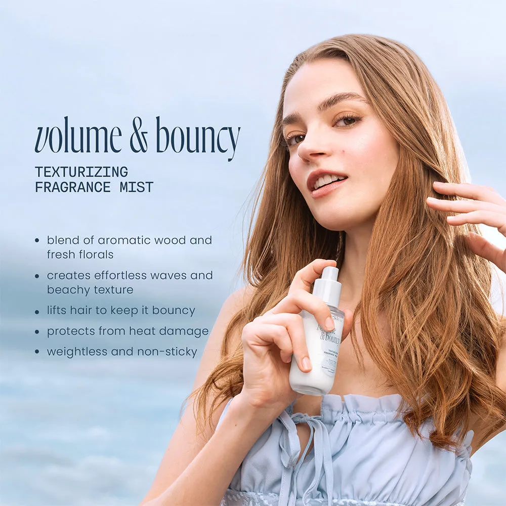 Happy Skin Volume Bouncy brume cheveux texturisante parfumée
