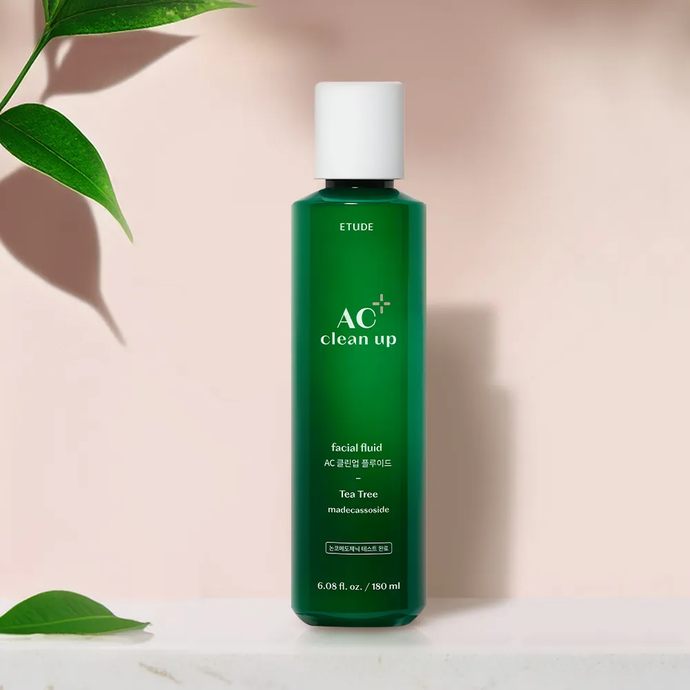 ETUDE AC Clean Up Facial Fluid fluide visage 180ml apaisant