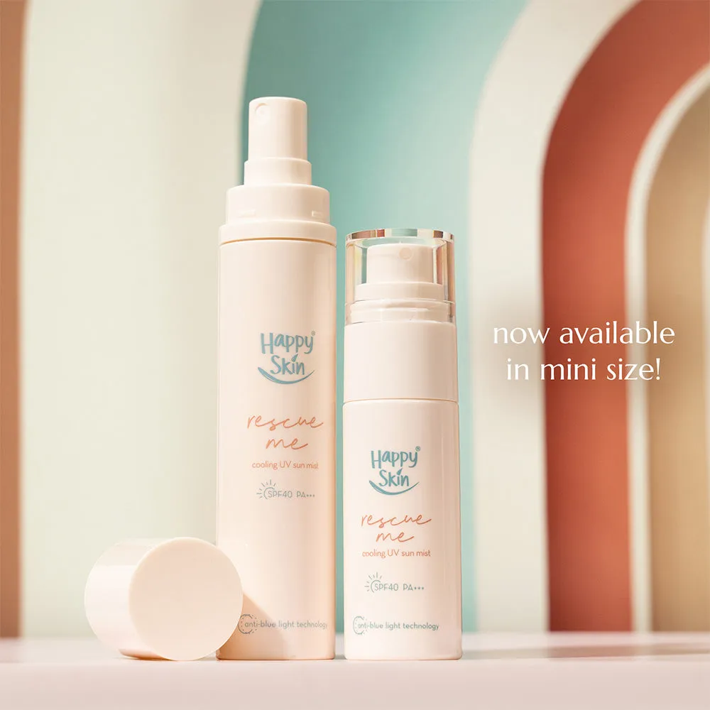 Happy Skin Rescue Me Mini brume solaire SPF40 anti-lumière bleue