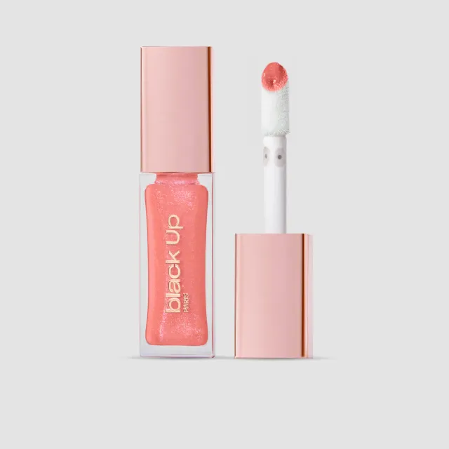Black Up Glowry Gloss Blush 01 gloss lumineux