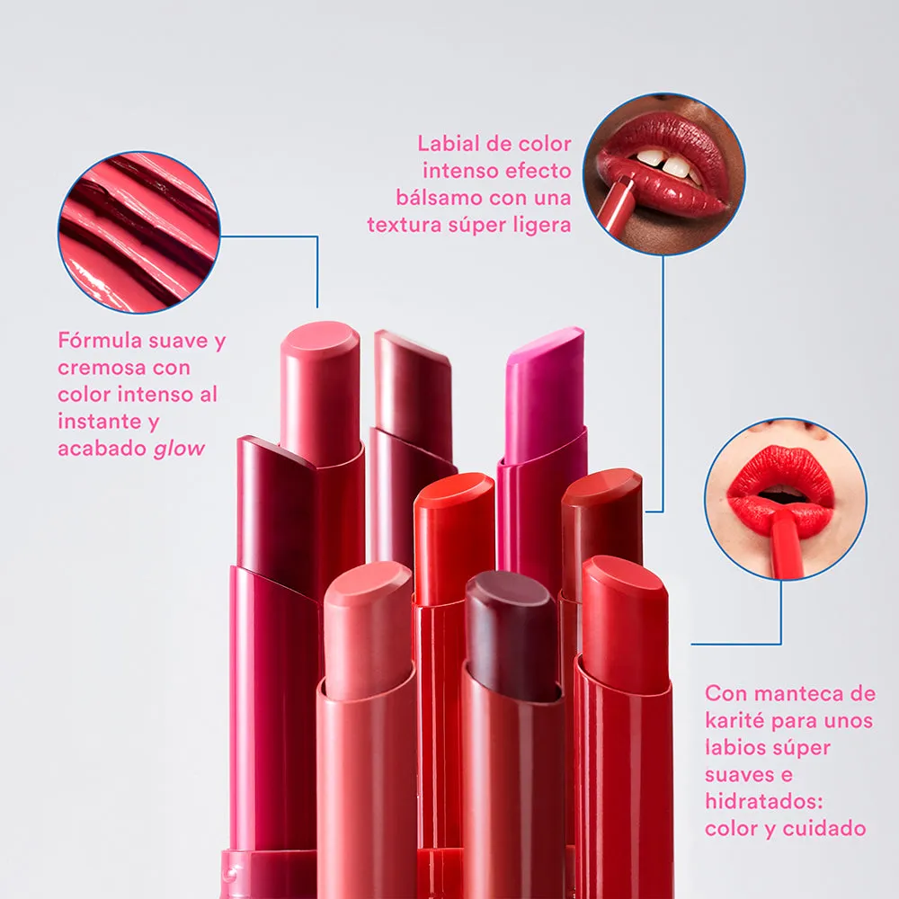 3INA The Color Lip Glow 254 rouge à lèvres teinte lumineuse