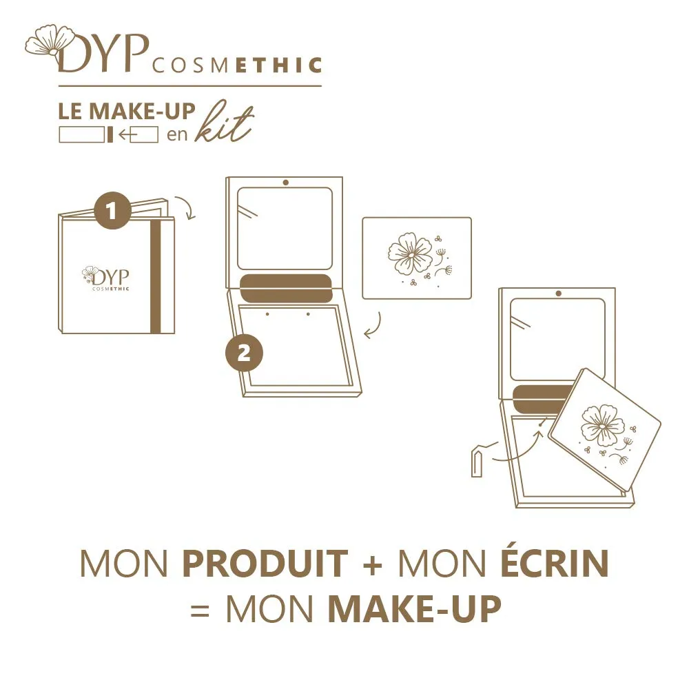 DYP Coffret 103 écrin vide bois peint