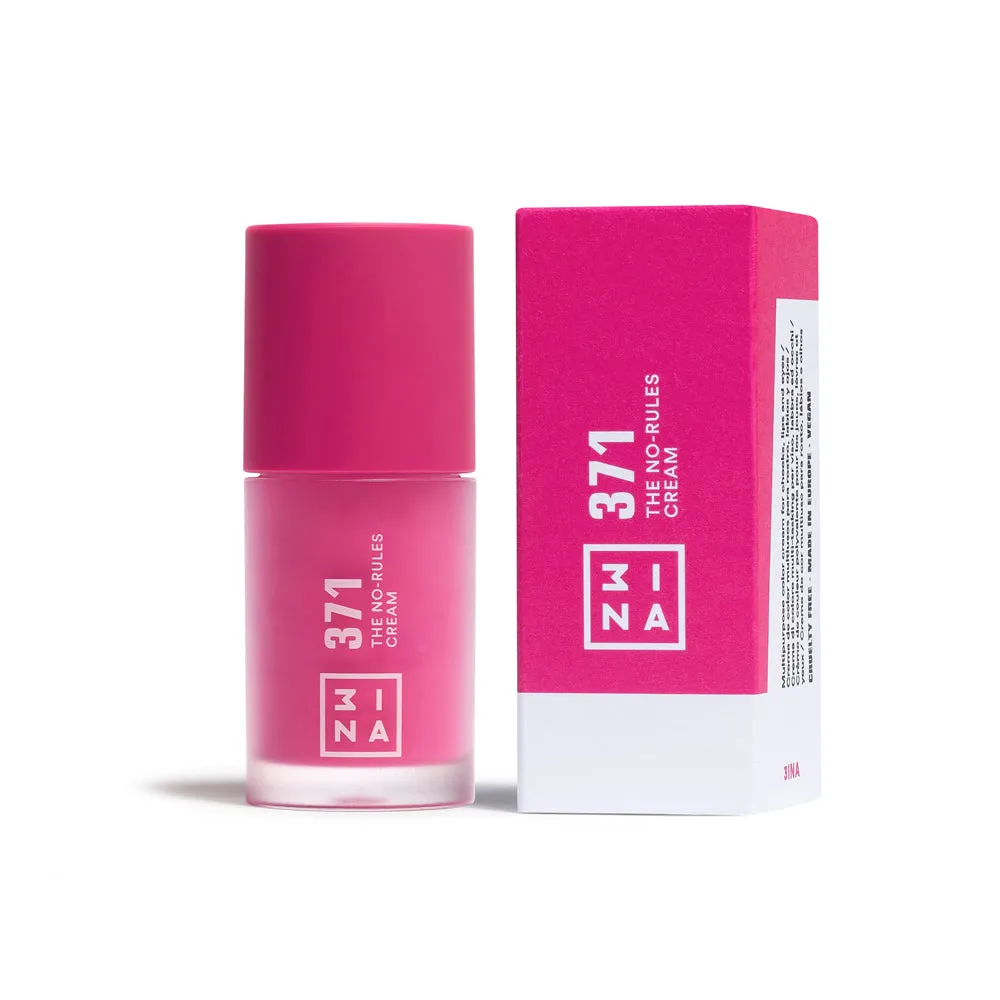 3INA The No-Rules Cream 371 blush crème multi-usage