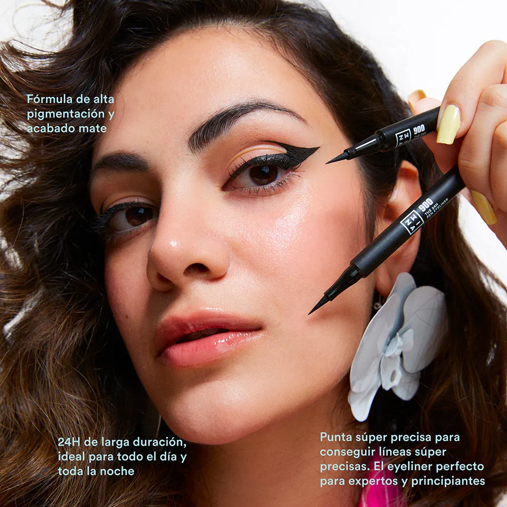 3INA The 24H Pen Mini 900 eyeliner noir waterproof