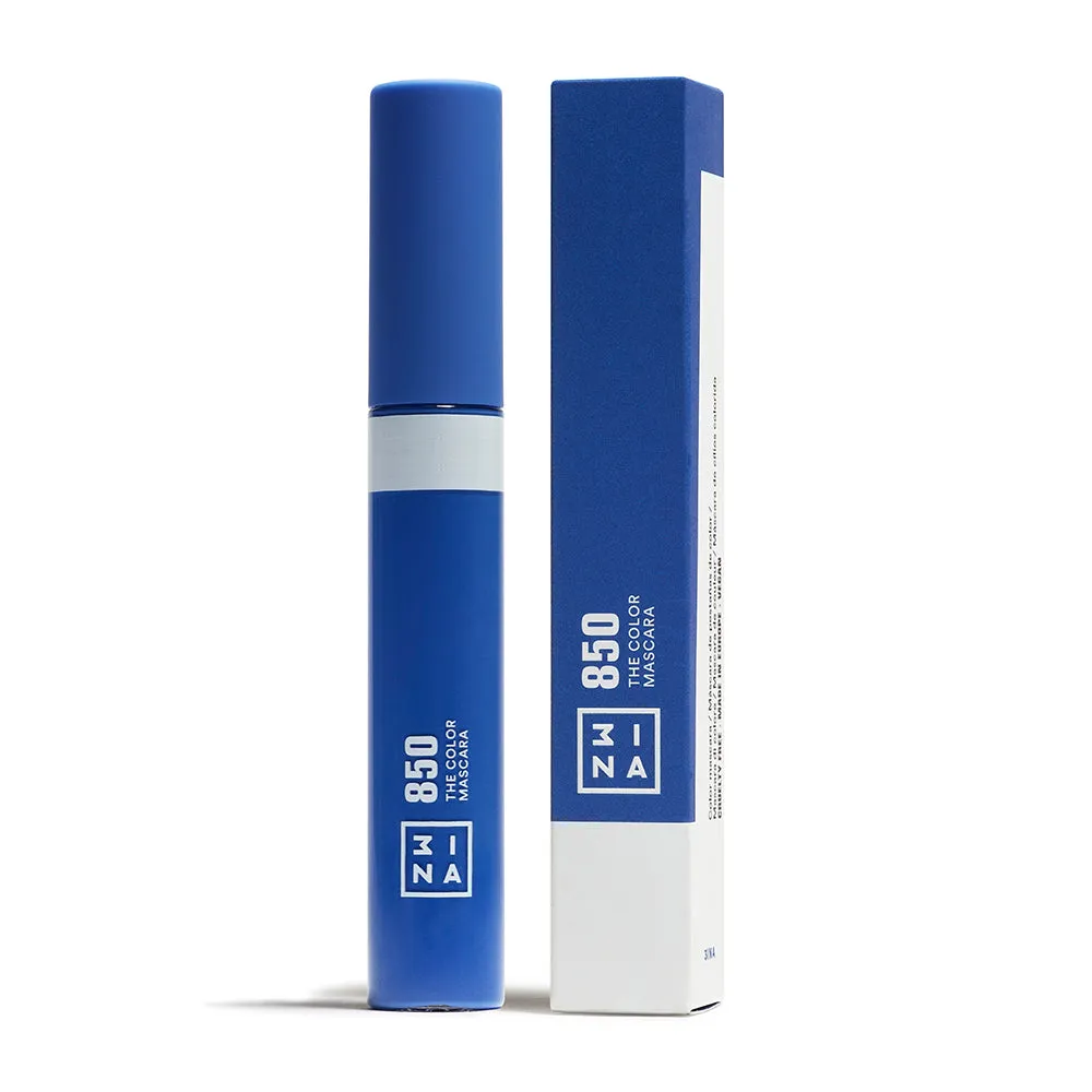 3INA The Color Mascara 850 mascara bleu électrique intense