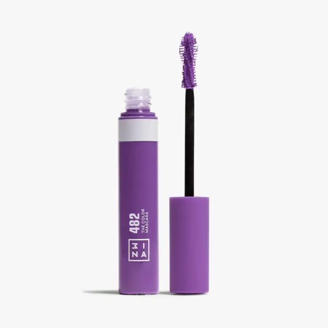 3INA The Color Mascara 482 mascara colore teinte 482 recourbant