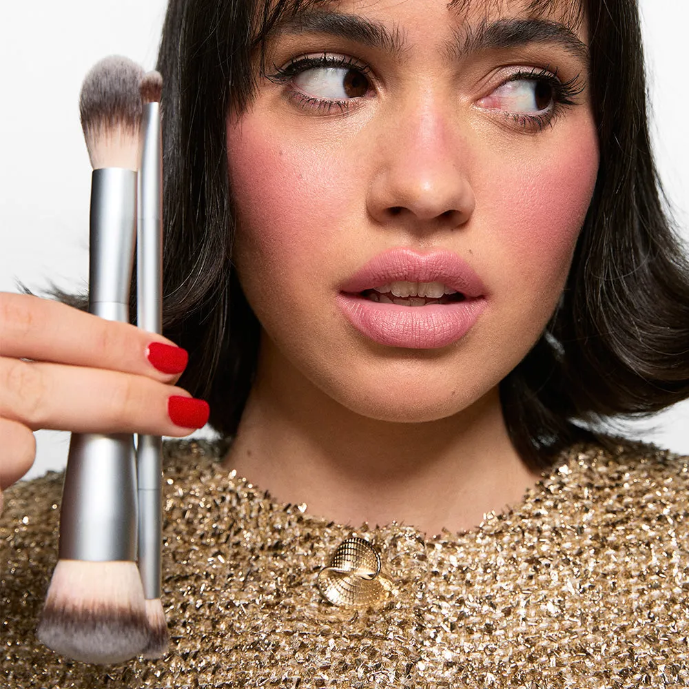 3INA The No-Rules Small Brush pinceau visage 2-en-1